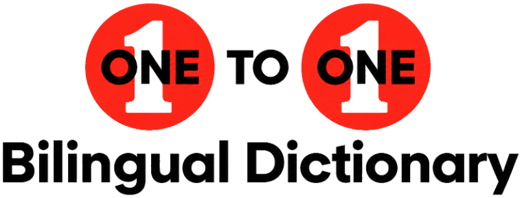 One to One Bilingual Dictionaries