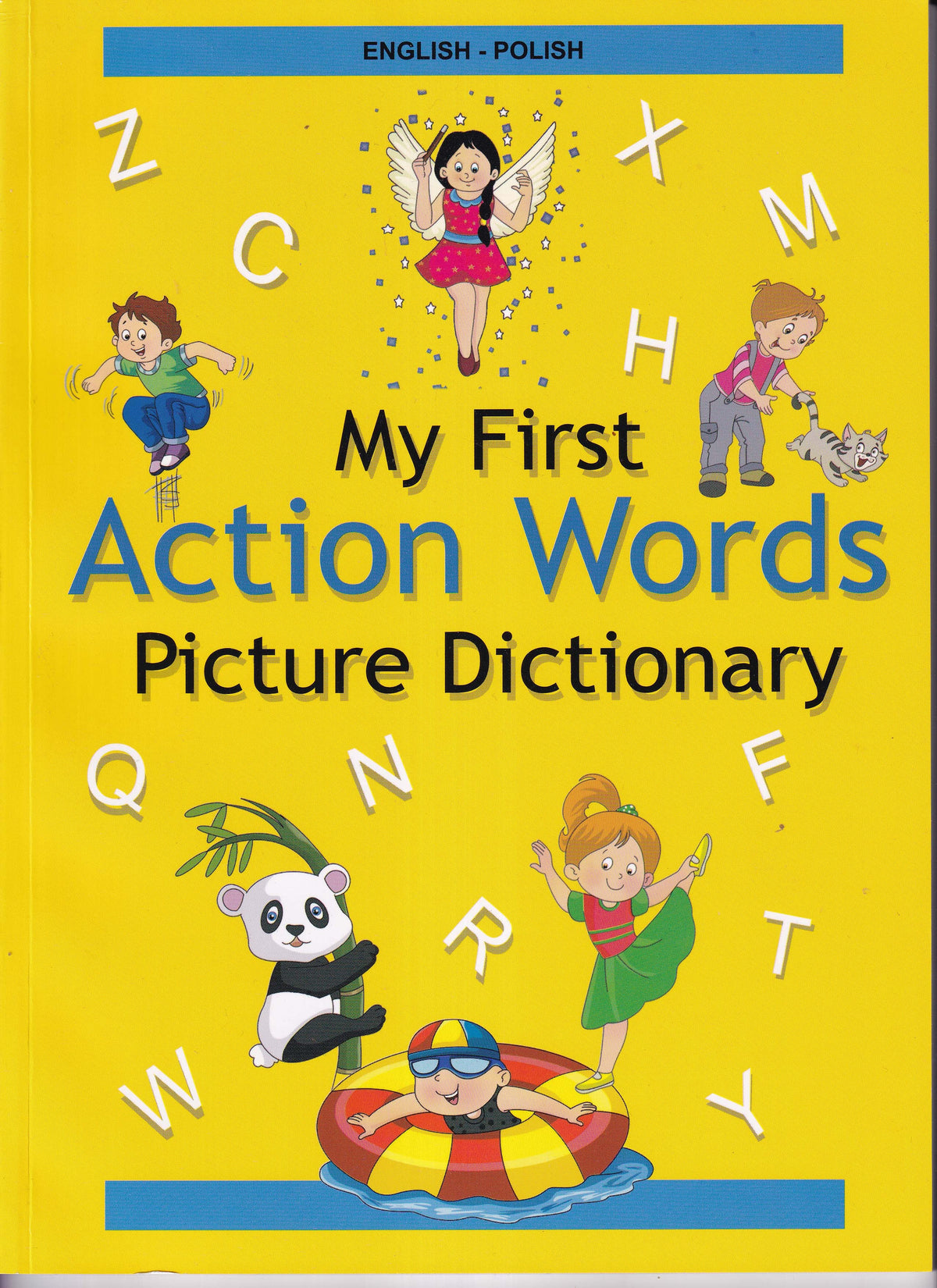 My First Action words picture Dictionary: English- Italian